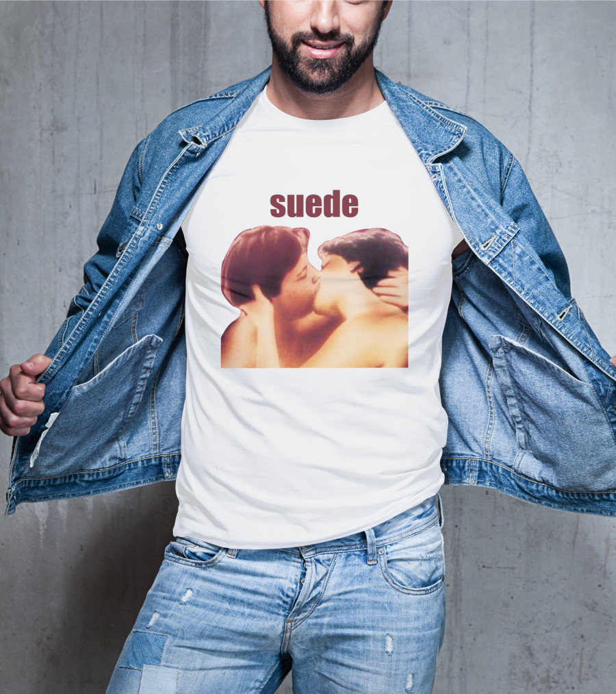 Suede Debut Album Cover Kiss Artwork T-Shirt