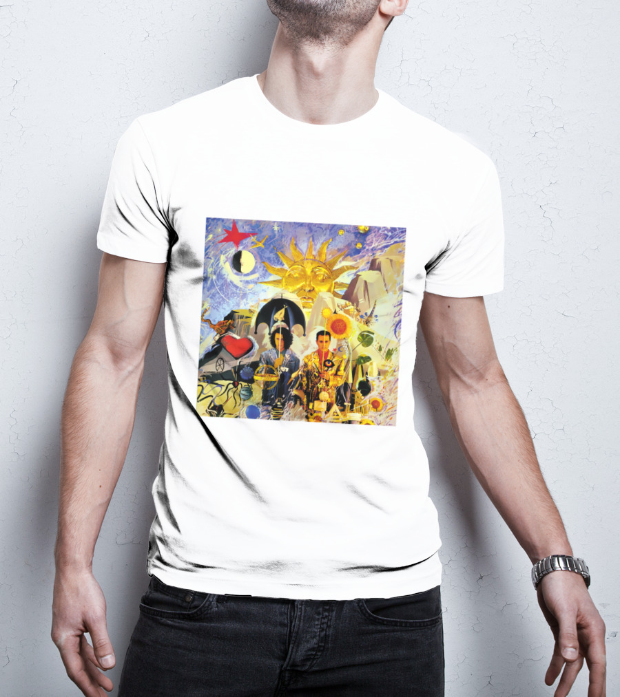 TFF 03 The Seeds Of Love Album Cover Collage Art Psychedelic T-Shirt