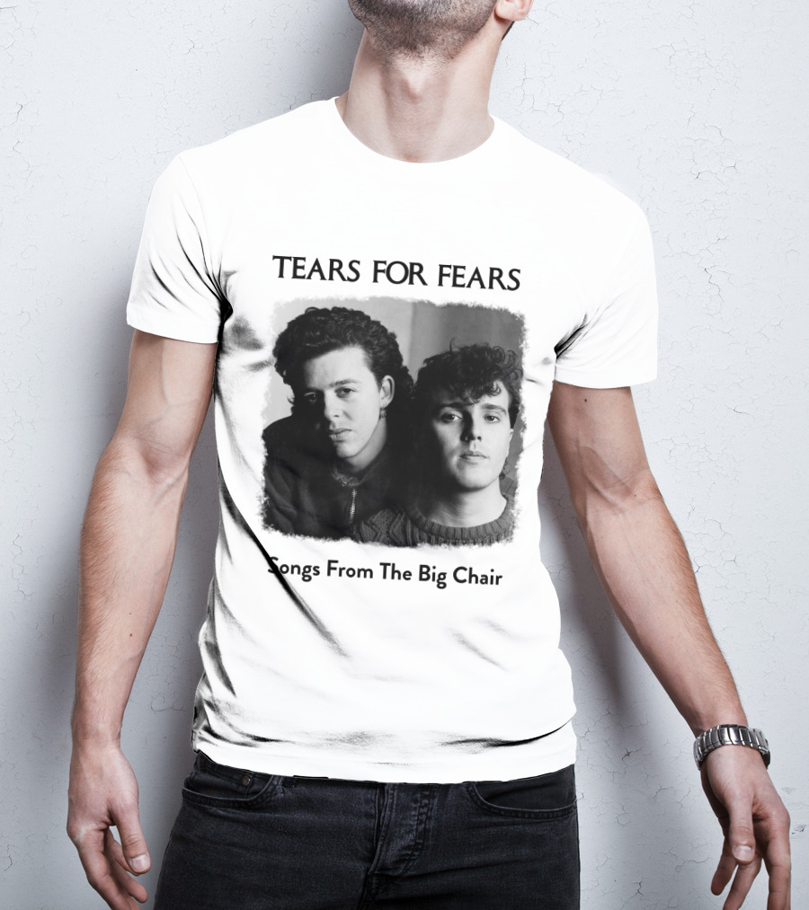 Tears For Fears Songs From The Big Chair Vintage Album T-Shirt