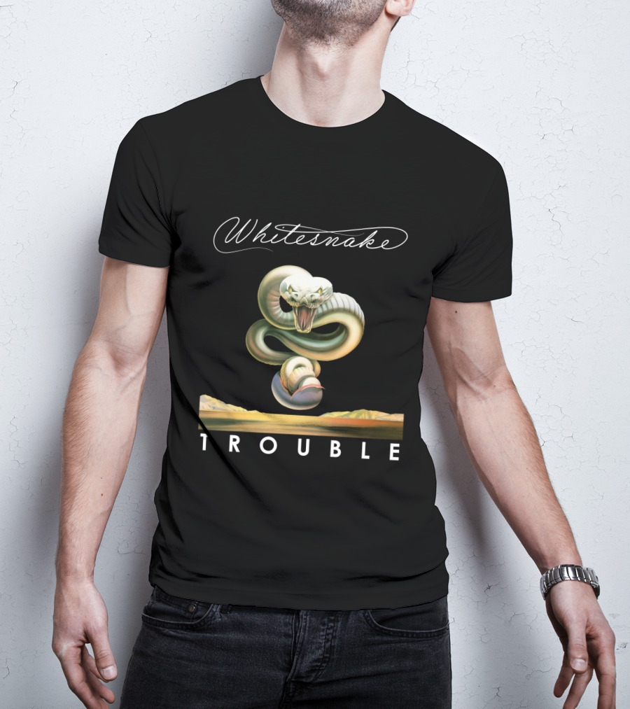Whitesnake Trouble Snake T-Shirt