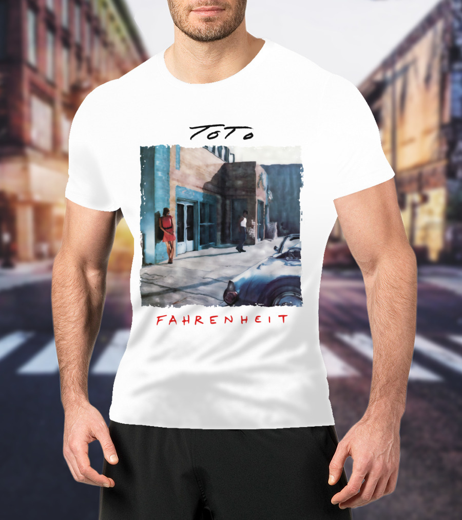 Toto Fahrenheit Album Cover Retro Scene T-Shirt