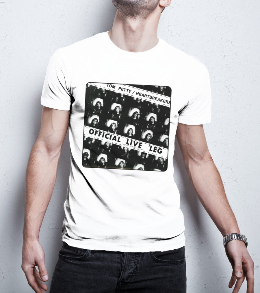 Tom Petty Heartbreakers Official Live Leg T-Shirt