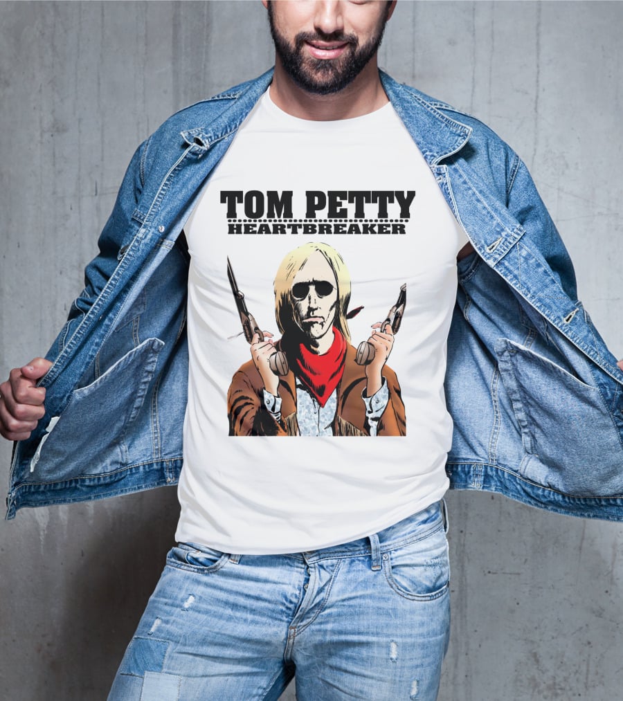 Tom Petty Heartbreaker Gunslinger T-Shirt
