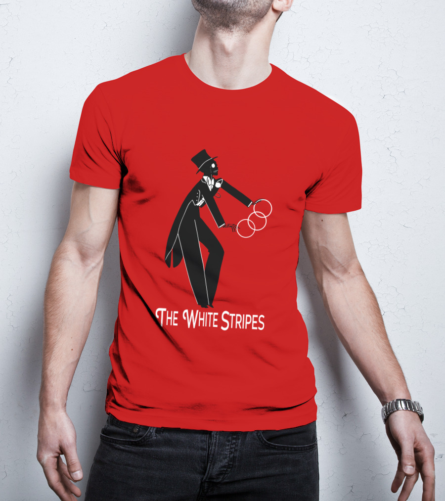 The White Stripes Juggling Man Red T-Shirt