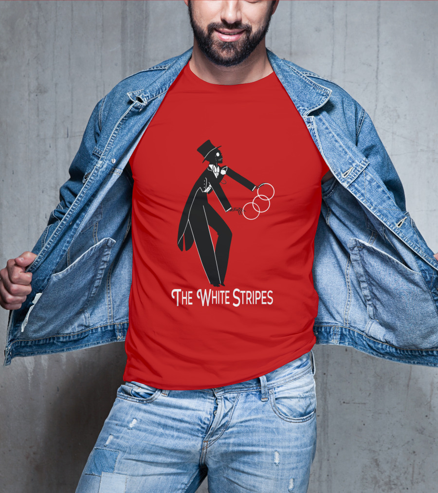 The White Stripes Juggling Man Red T-Shirt