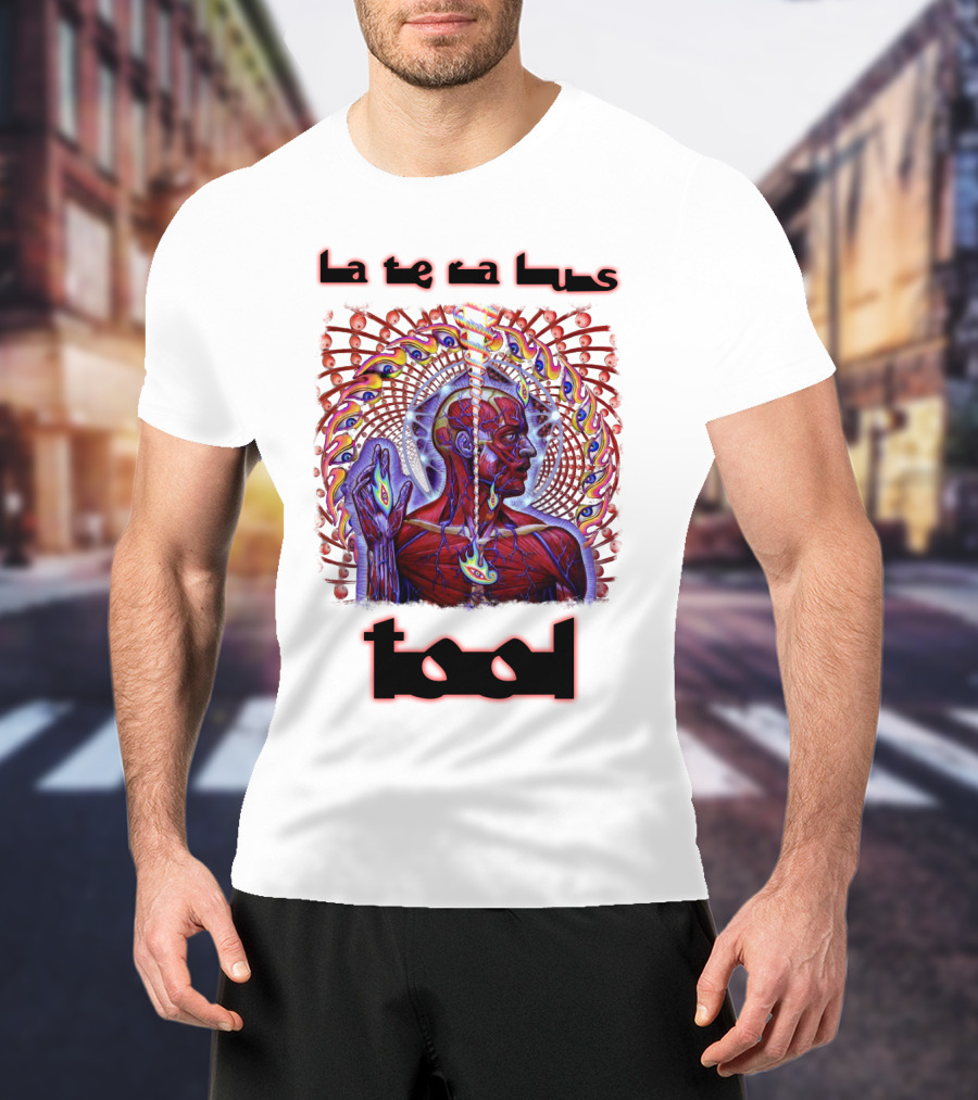 Tool Lateralus Inspired Psychedelic Art With Anatomical Human Figure T-Shirt