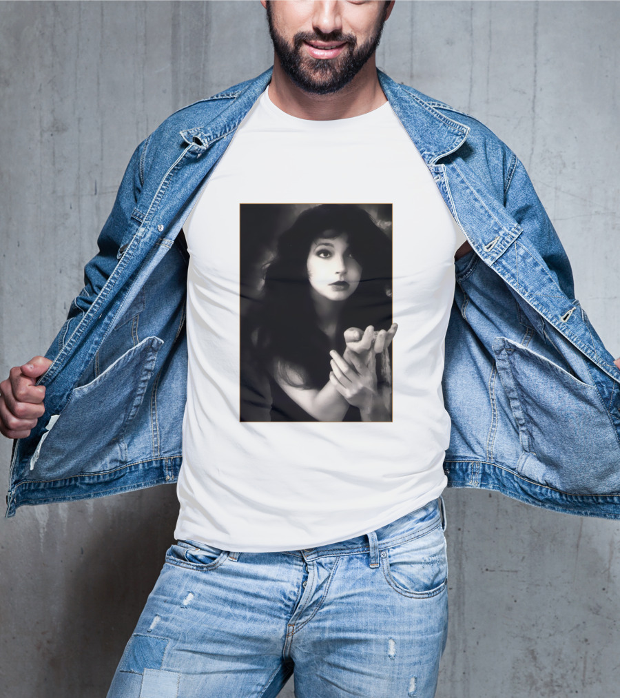 Kate Bush Black And White T-Shirt