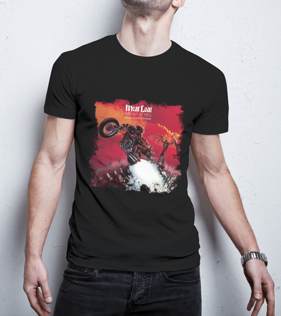 Meat Loaf Bat Out Of Hell Songs By Jim Steinman T-Shirt
