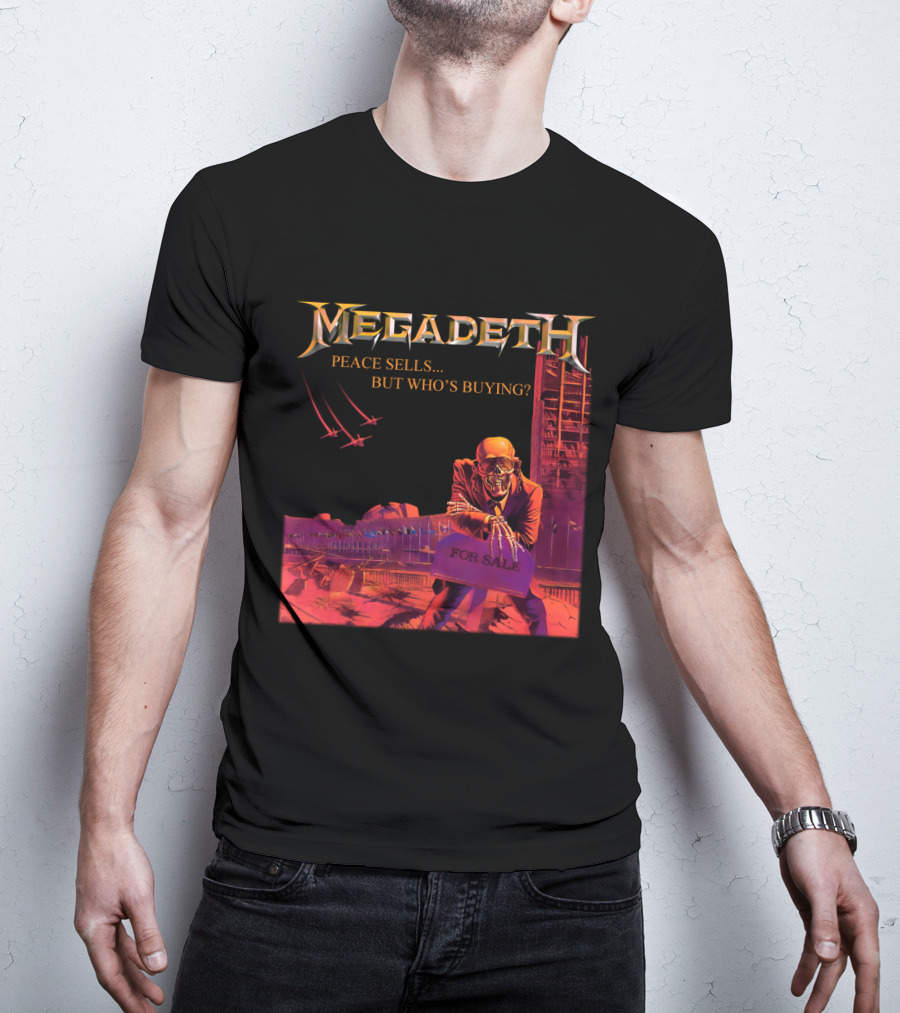 Megadeth Peace Sells... But Who's Buying? For Sale T-Shirt