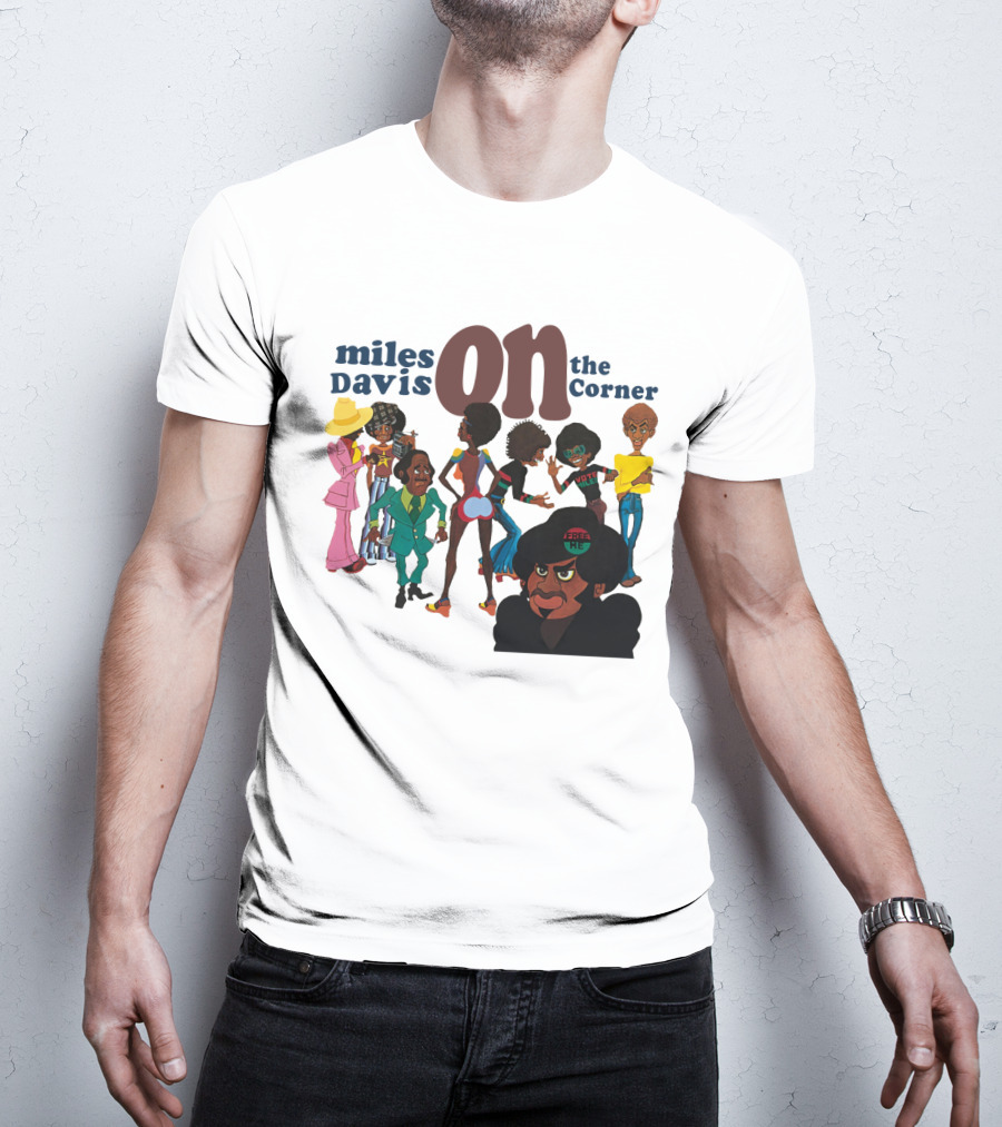 Miles Davis On The Corner Characters T-Shirt