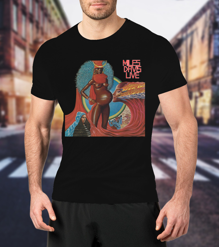 Miles Davis Live Mdv-Ms T-Shirt