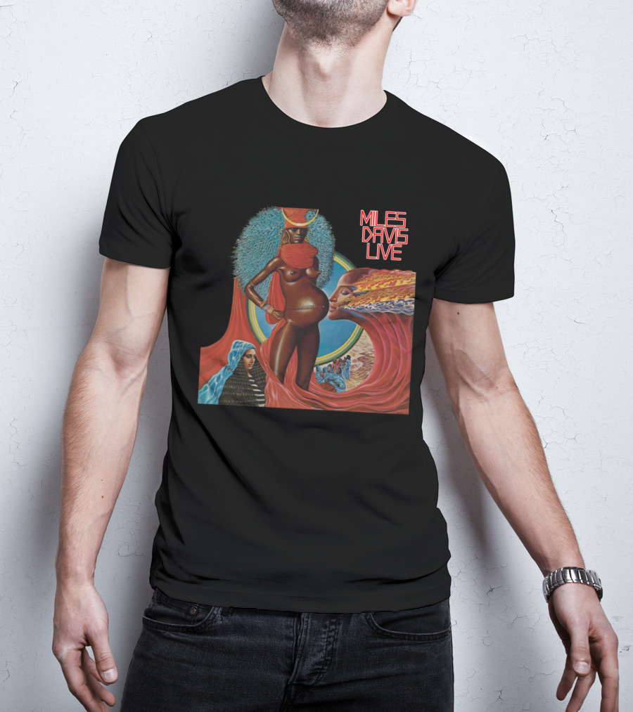 Miles Davis Live Mdv-Ms T-Shirt
