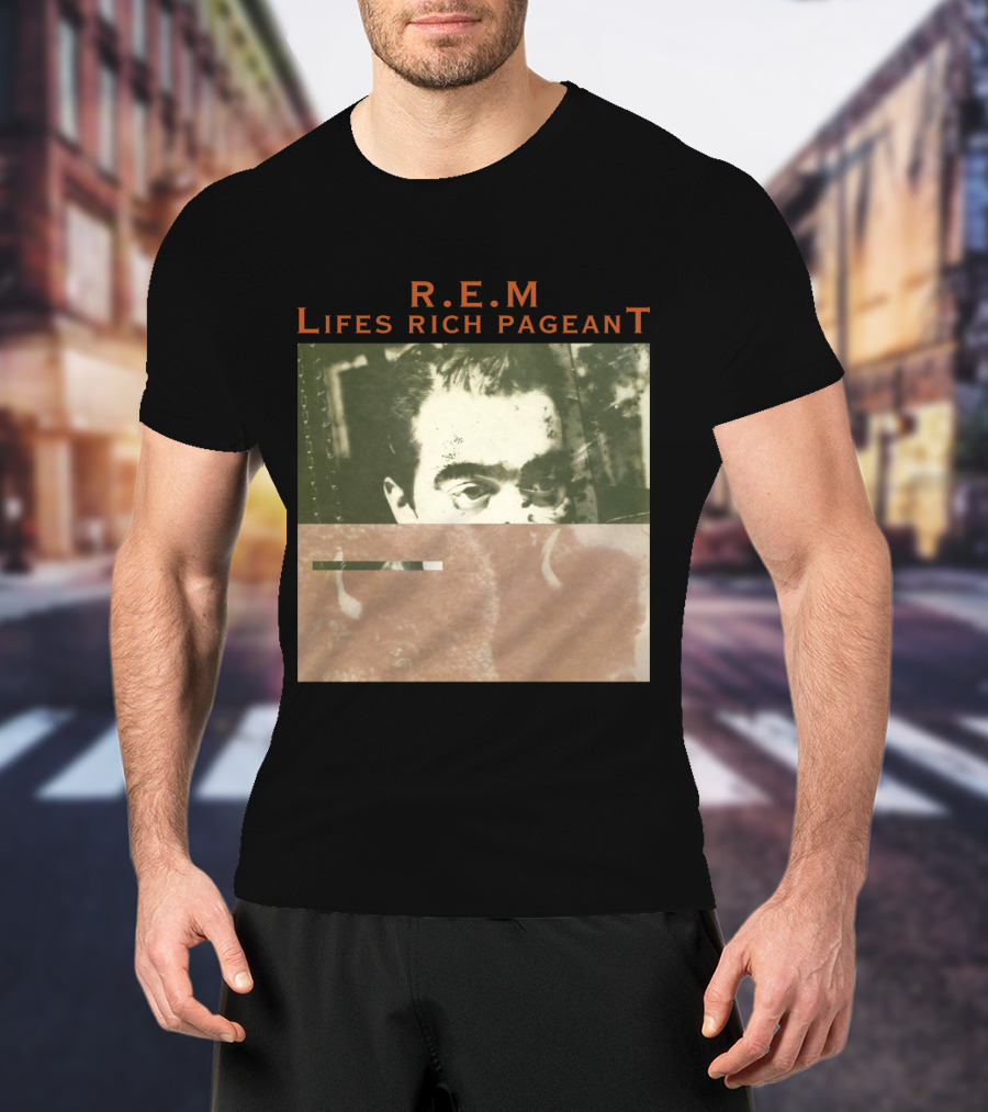 R.e.m. Lifes Rich Pageant Cover Art T-Shirt