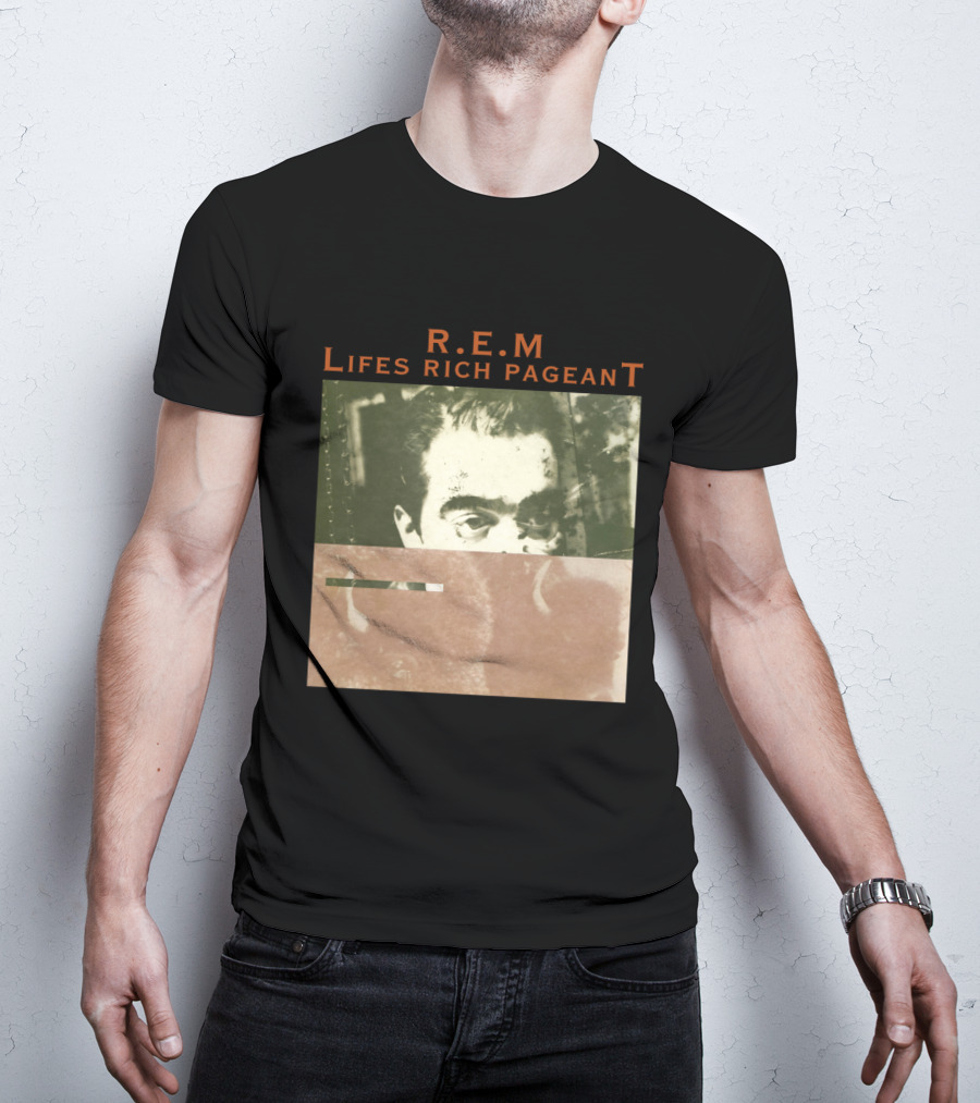 R.e.m. Lifes Rich Pageant Cover Art T-Shirt