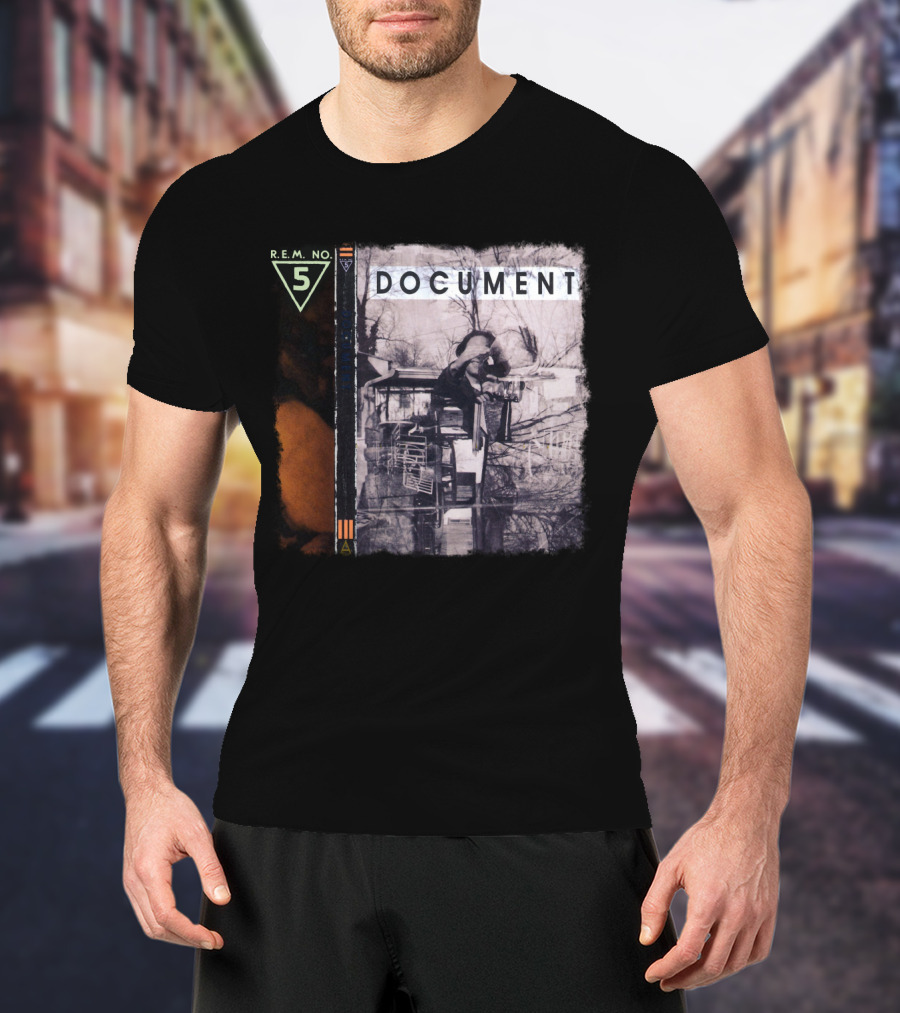 R.e.m. Document Album Cover No. T-Shirt