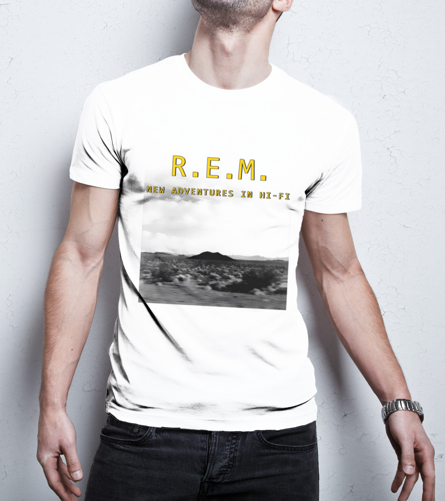 R.E.M. New Adventures In Hi-Fi Desert Landscape Photography T-Shirt
