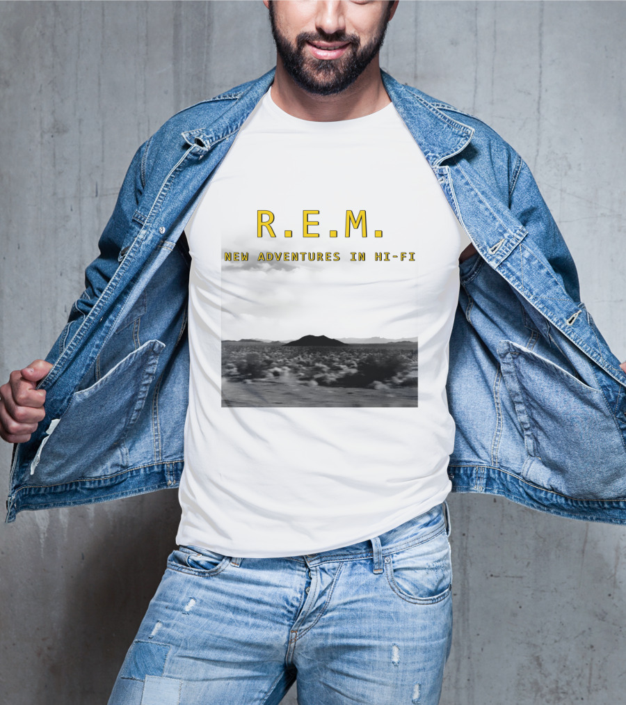 R.E.M. New Adventures In Hi-Fi Desert Landscape Photography T-Shirt