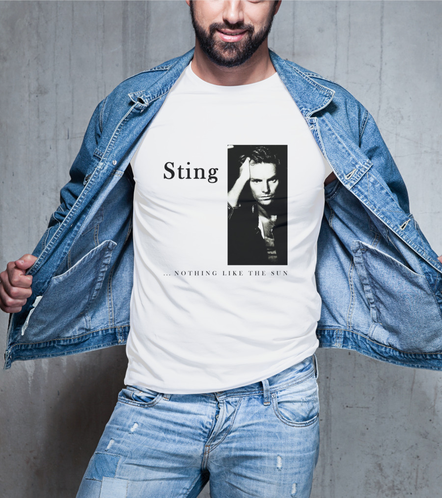 Sting ...Nothing Like The Sun Album Cover T-Shirt