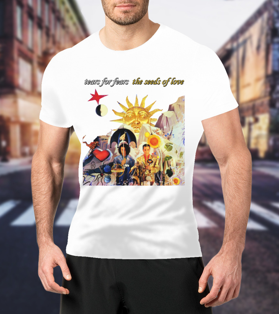 Tears For Fears The Seeds Of Love Album Cover Artwork T-Shirt