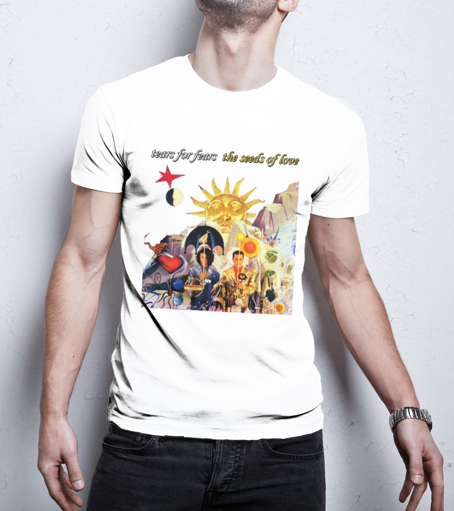 Tears For Fears The Seeds Of Love Album Cover Artwork T-Shirt