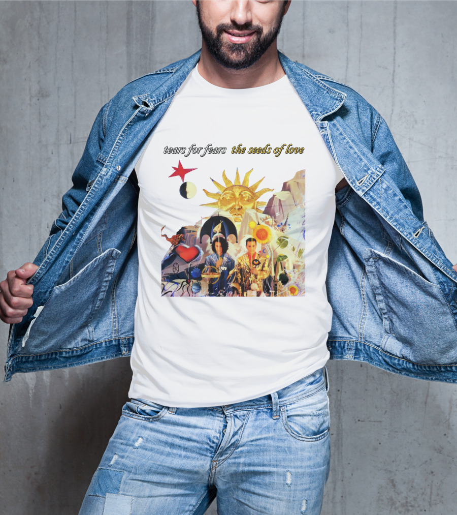 Tears For Fears The Seeds Of Love Album Cover Artwork T-Shirt