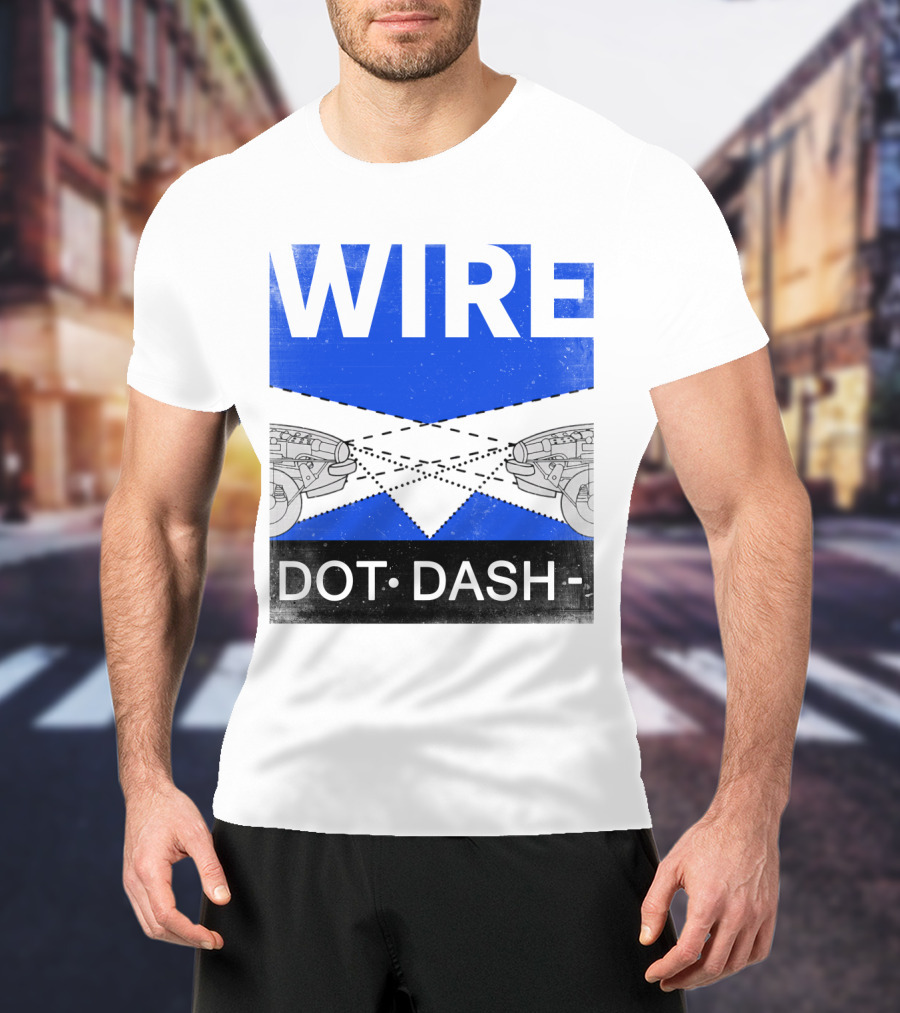 WIRE DOT DASH T-Shirt