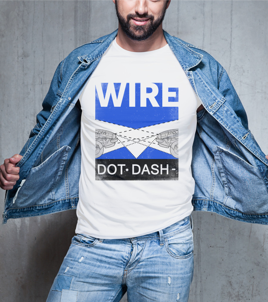 WIRE DOT DASH T-Shirt