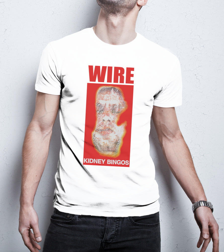 WIRE Kidney Bingos Red Face T-Shirt