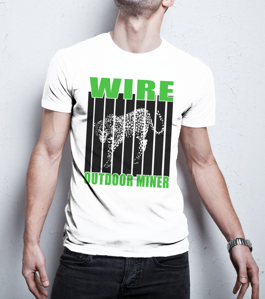 WIRE Outdoor Miner Leopard Bars T-Shirt