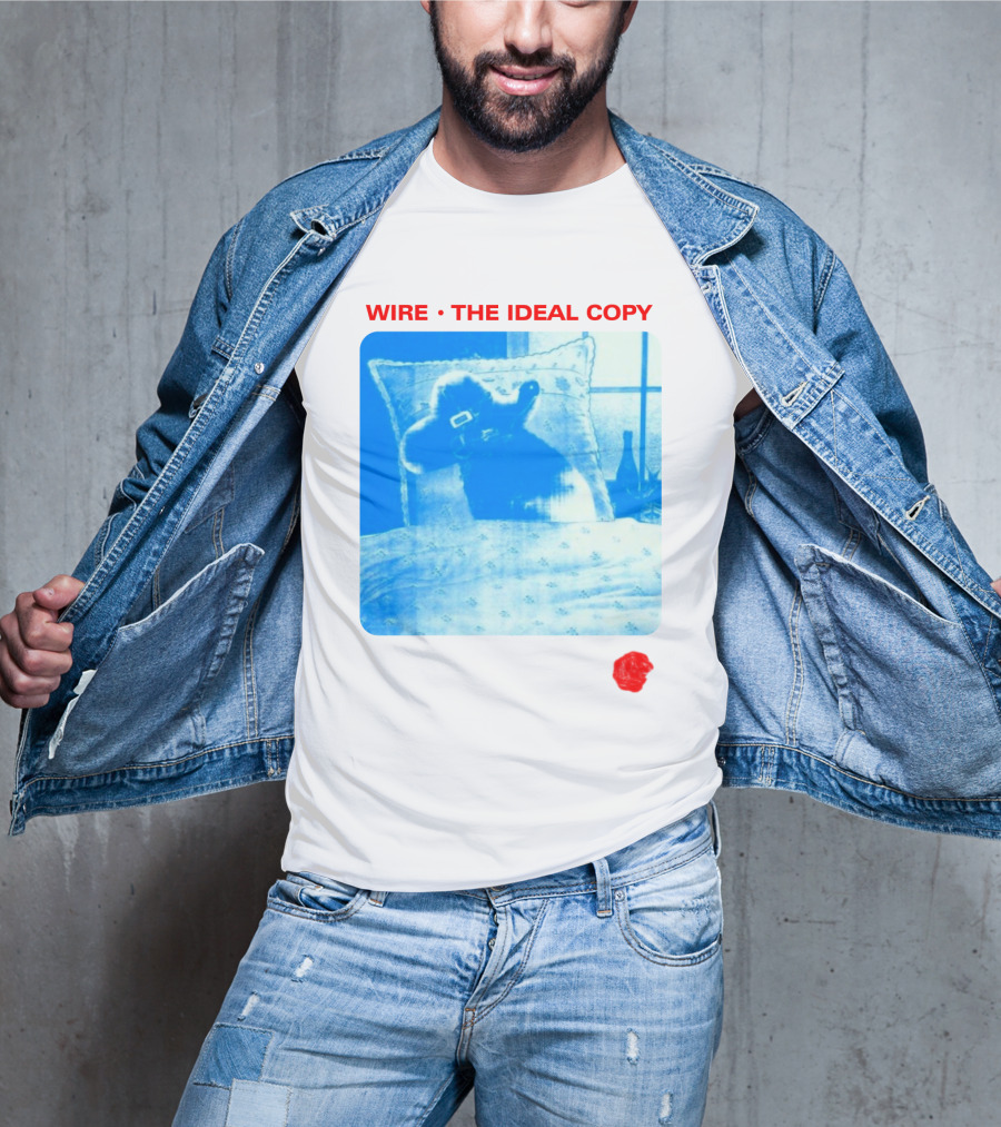 Wire The Ideal Copy Blue Dog On Pillow T-Shirt