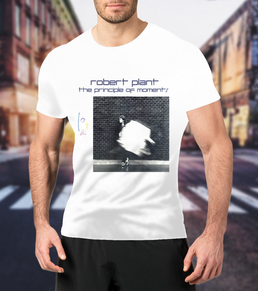 Robert Plant The Principle Of Moments Album Cover T-Shirt