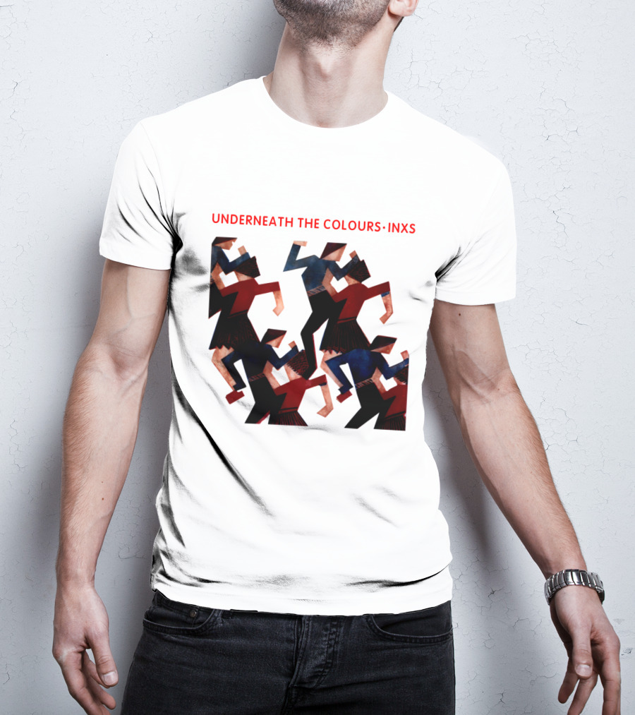 INXS Underneath The Colours Dance Figures T-Shirt