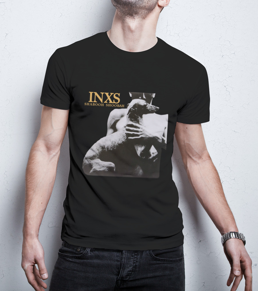 INXS Shabooh Shoobah Album Cover With Dog And Human T-Shirt