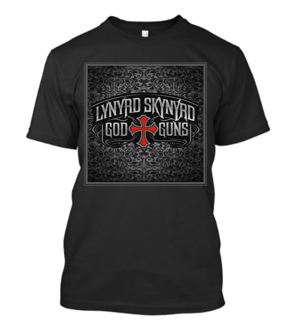 Lynyrd Skynyrd God Guns Cross T-Shirt
