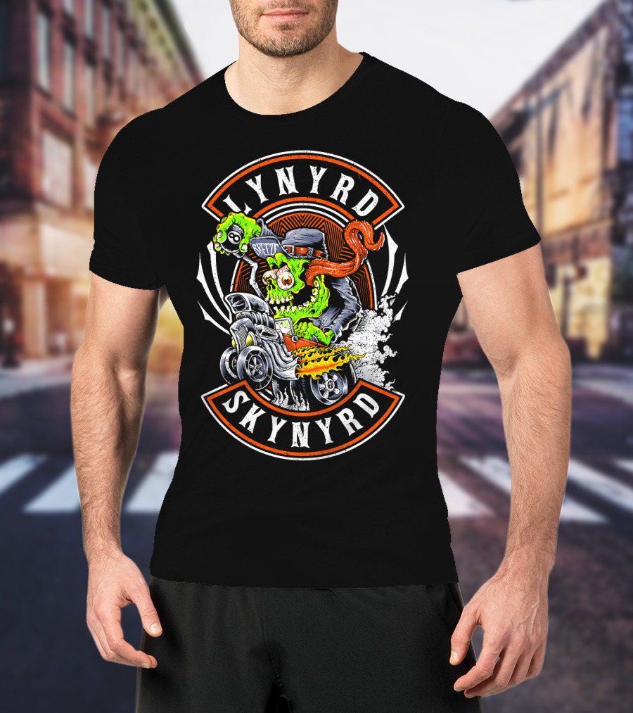 Lynyrd Skynyrd Monster Hot Rod T-Shirt