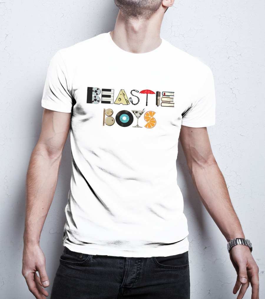 Beastie Boys Musical Icons And Elements T-Shirt