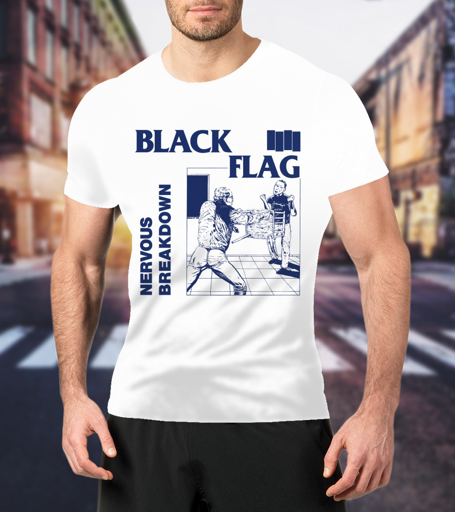Black Flag Nervous Breakdown T-Shirt