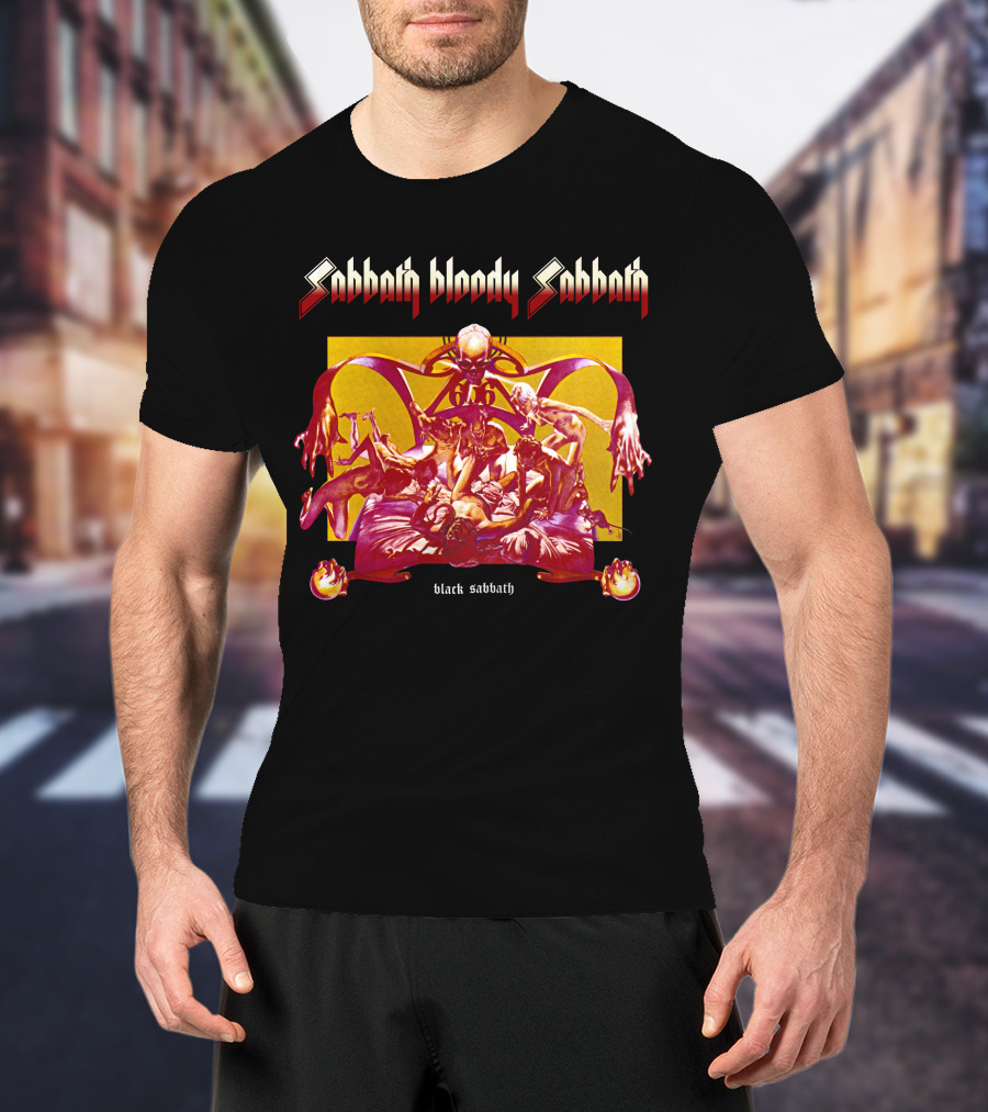 Sabbath Bloody Sabbath Black Sabbath Album Artwork T-Shirt