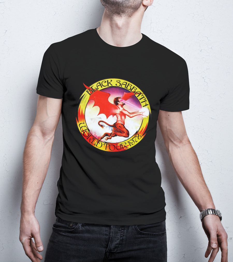 Black Sabbath World Tour 1978 T-Shirt