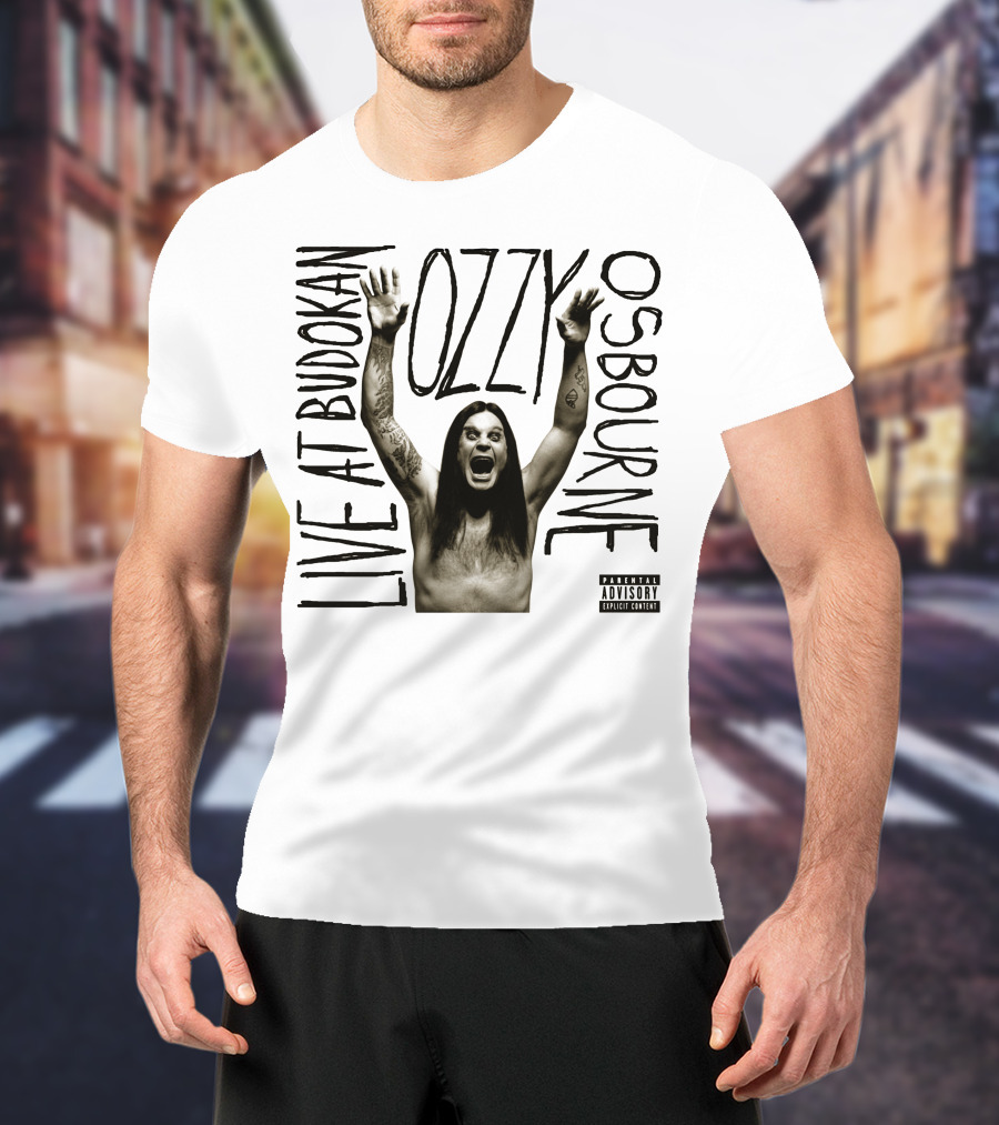 Ozzy Osbourne Live At Budokan Explicit Content T-Shirt
