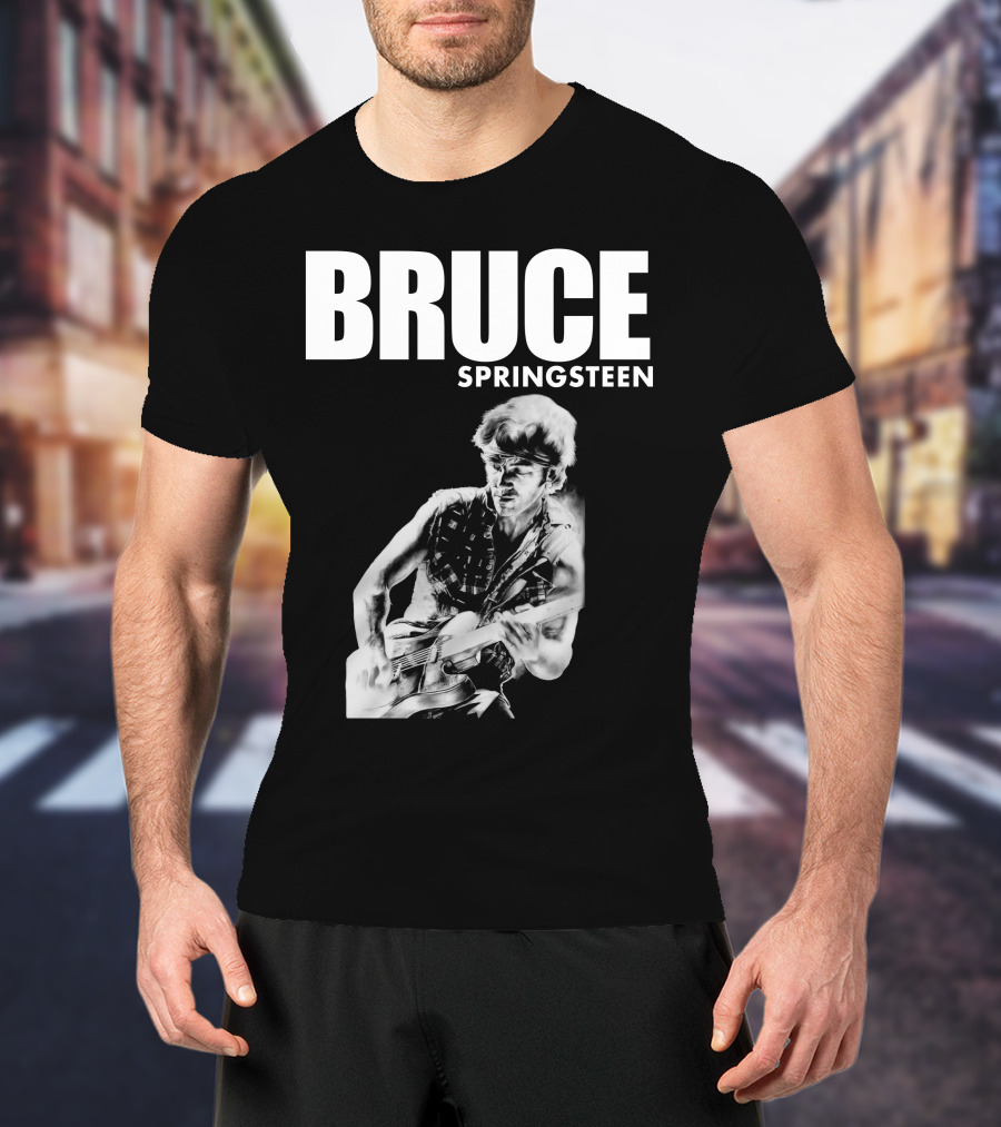 Bruce Springsteen Rock Music Brs T-Shirt