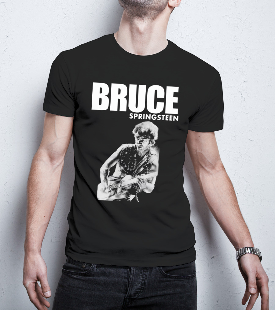 Bruce Springsteen Rock Music Brs T-Shirt