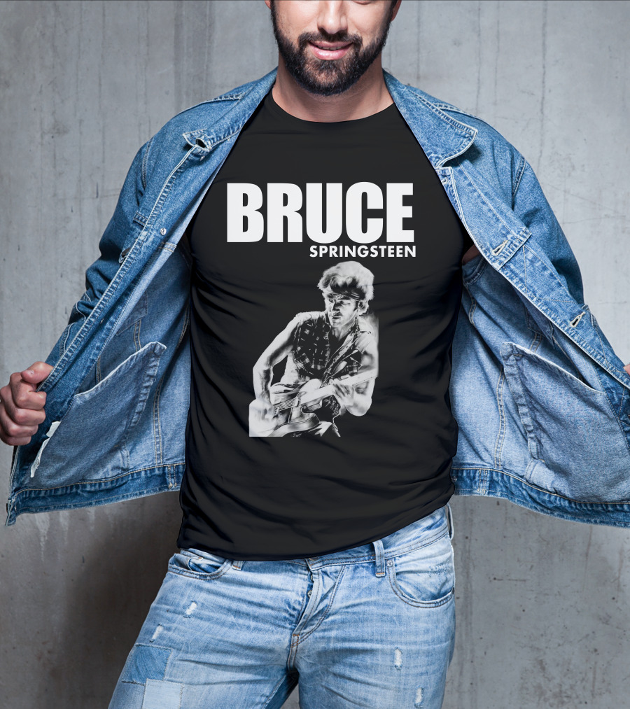 Bruce Springsteen Rock Music Brs T-Shirt