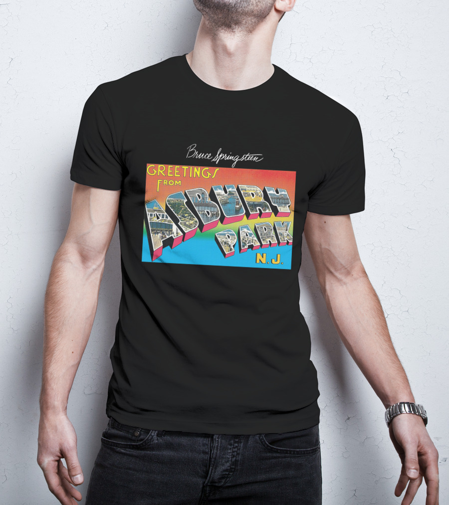 Bruce Springsteen Greetings From Asbury Park N.j. T-Shirt