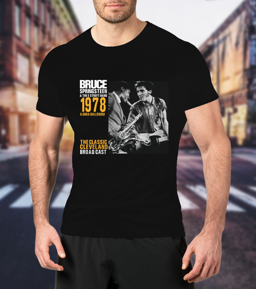 Bruce Springsteen & The E Street Band 1978 Agora Ballroom The Classic Cleveland Broadcast T-Shirt