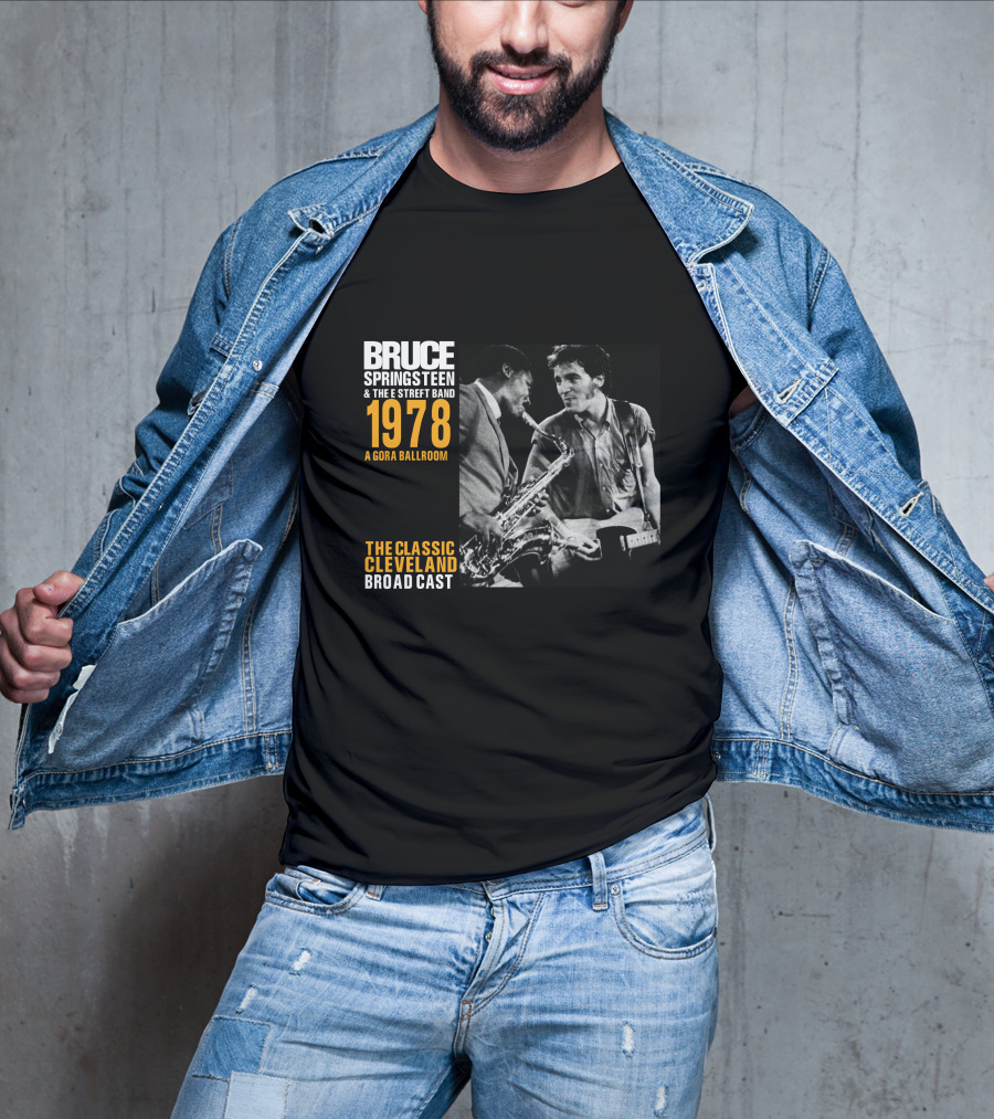 Bruce Springsteen & The E Street Band 1978 Agora Ballroom The Classic Cleveland Broadcast T-Shirt