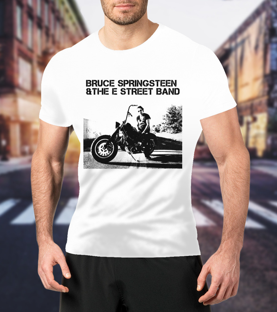 Bruce Springsteen & The E Street Band Motorcycle T-Shirt