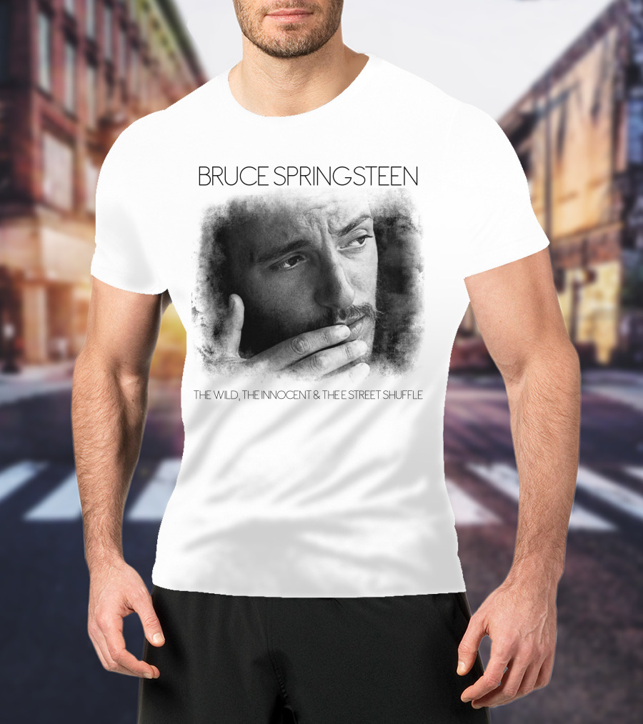Bruce Springsteen The Wild The Innocent & The E Street Shuffle T-Shirt