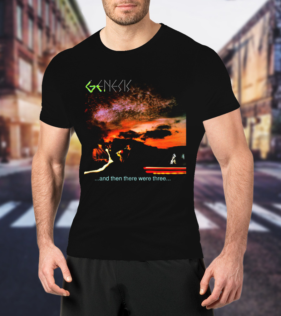 Genesis And Then There Were Three Album Cover Art T-Shirt