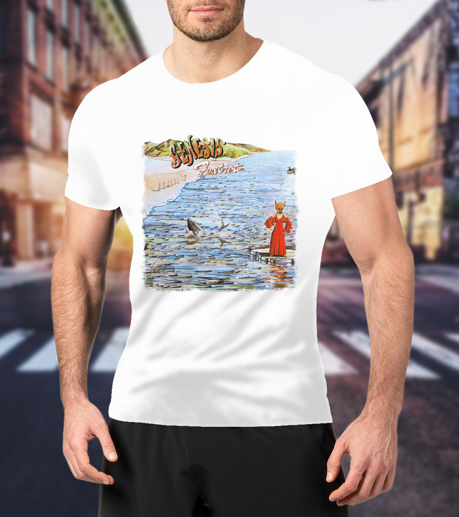Genesis Foxtrot Album Artwork Scenery T-Shirt